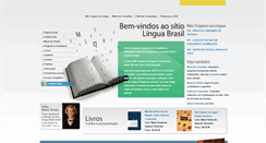Desktop Screenshot of linguabrasil.com.br